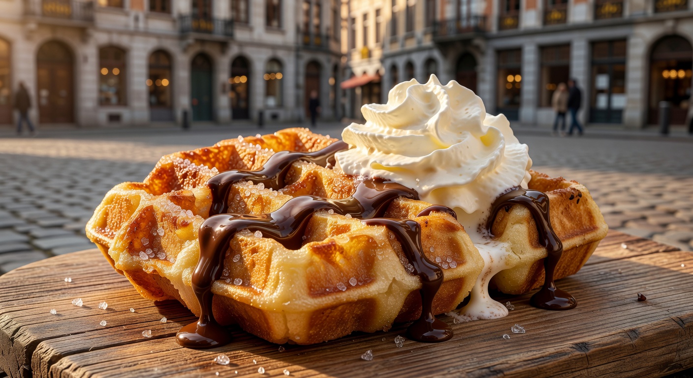 Belgian Chocolate Waffle