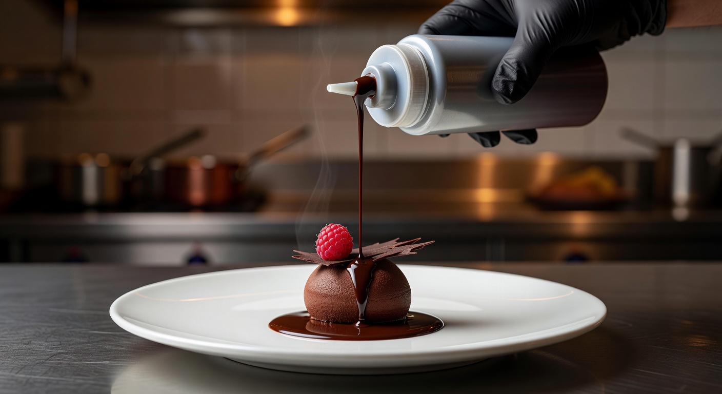 Dessert Sauce Dark Chocolate (2L)