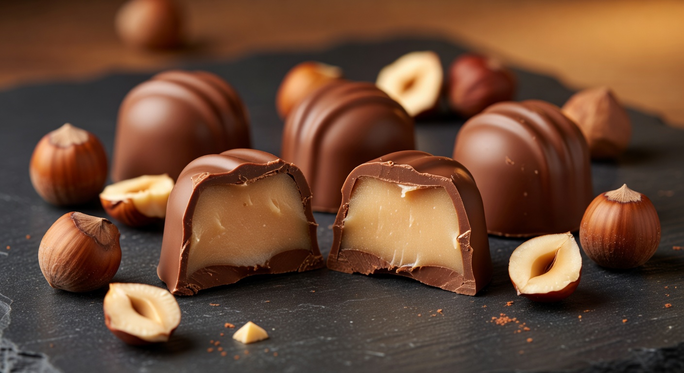 Hazelnut Gianduja Pralines