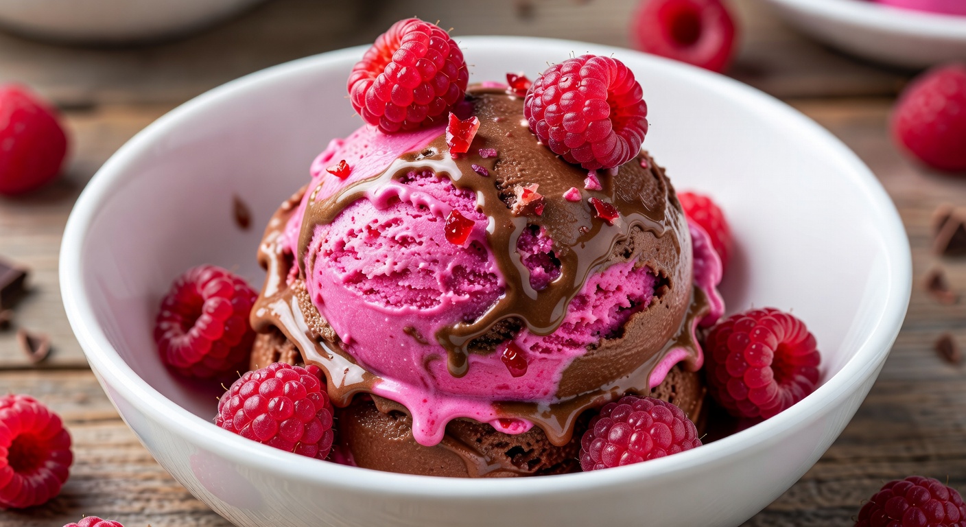 Raspberry Chocolate Swirl