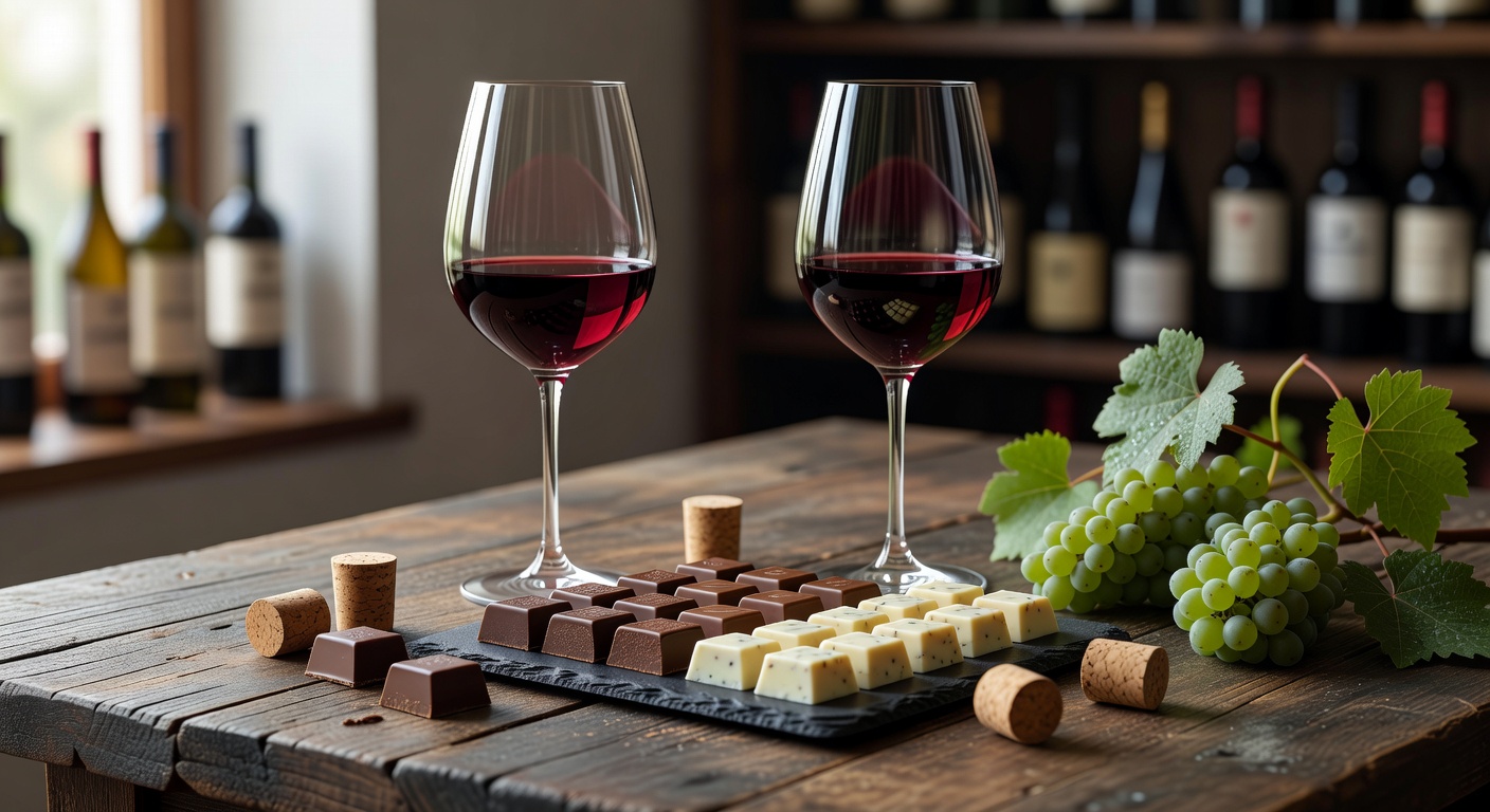 Wine & Chocolate Pairing Set